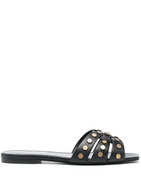 Saint Laurent slip-on square-toe sandals