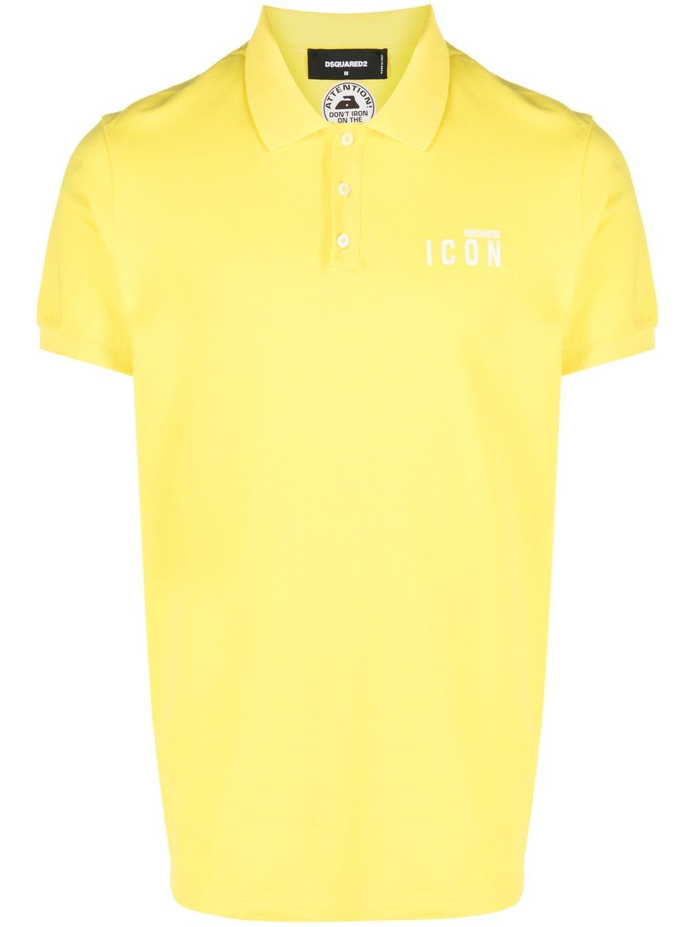 Dsquared2 Icon Polo Shirt In Yellow