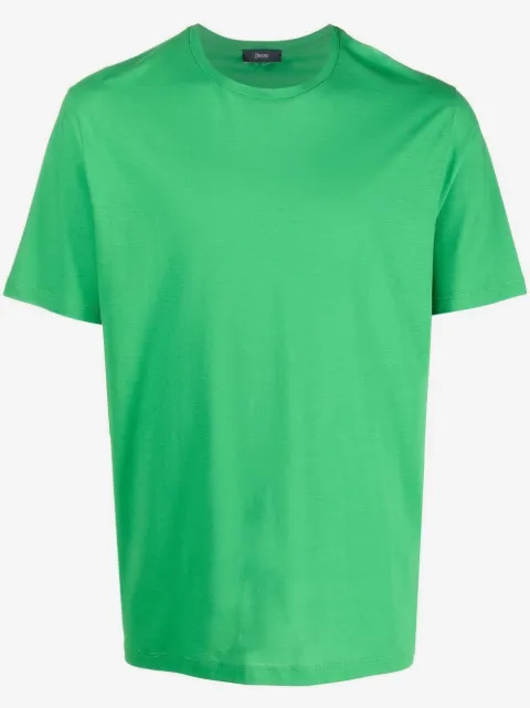 Herno crew-neck cotton T-shirt