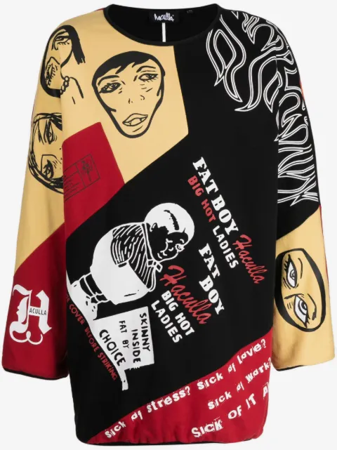 Haculla Sick Of It All cotton sweatshirt
