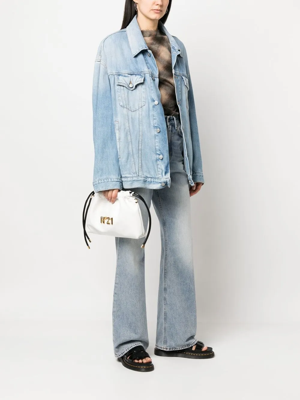 Nº21 Eva crossbodytas - Wit