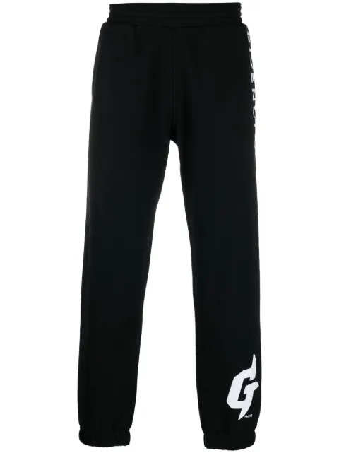 Givenchy logo cotton track pants