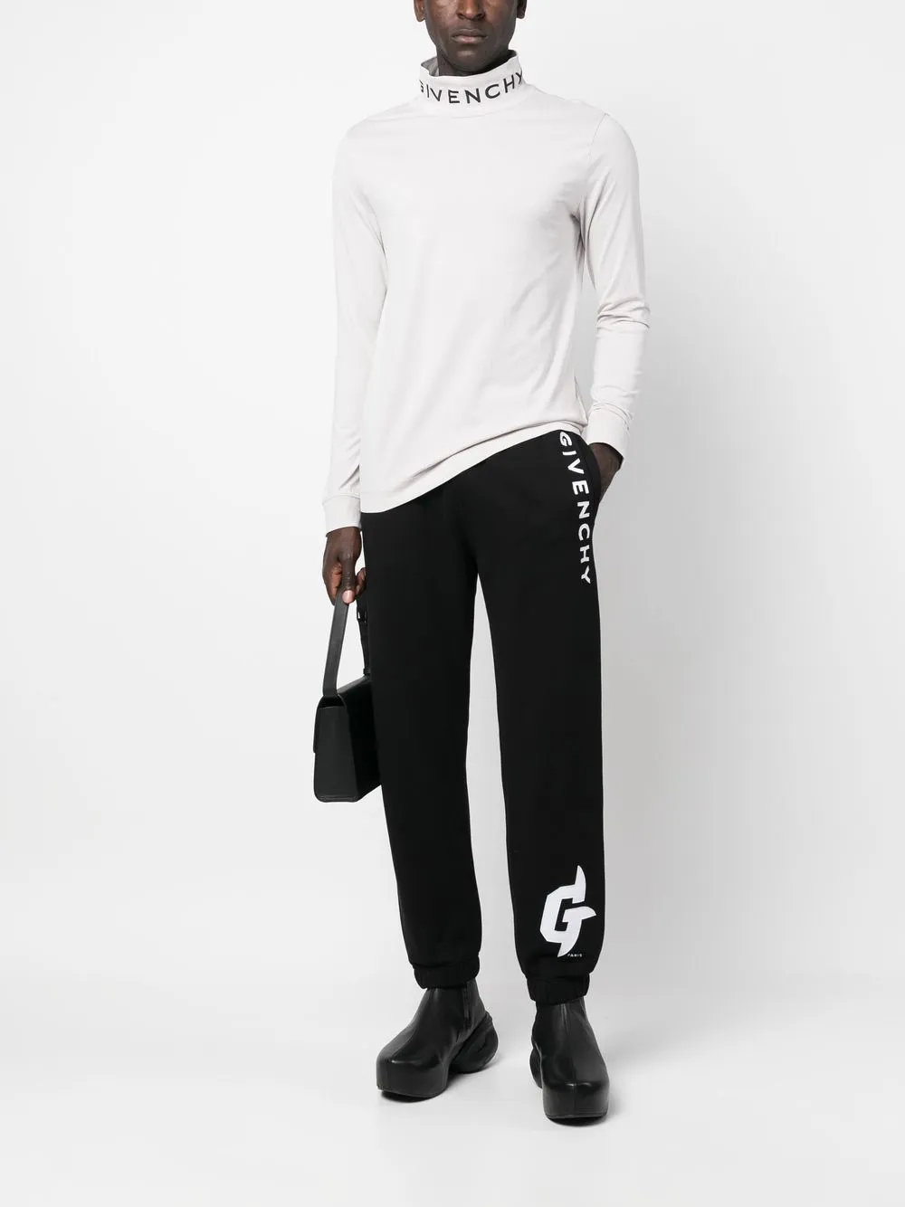 Givenchy Trainingsbroek met logo - Zwart