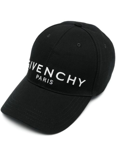 Givenchy gorra con logo estampado