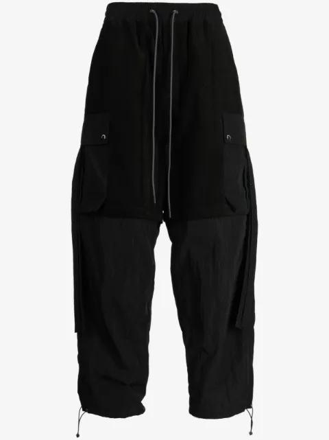 Mostly Heard Rarely Seen detachable corduroy cropped trousers 