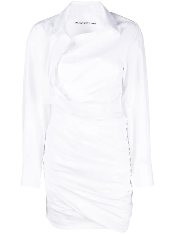 ALEXANDER WANG シャツドレス Alexander Wang シャツドレス | ホワイト | FARFETCH JP