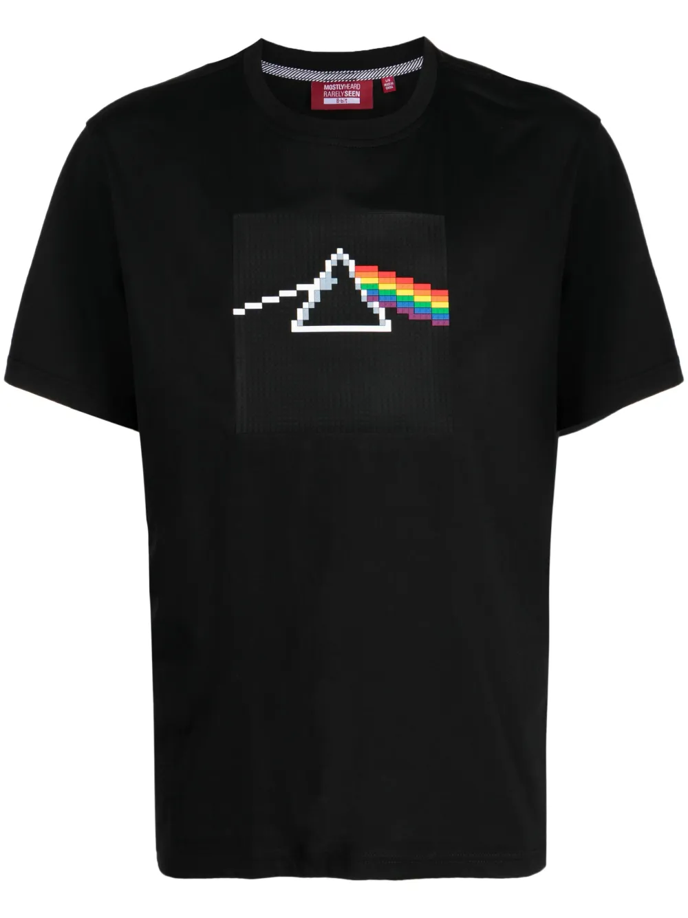 Mostly Heard Rarely Seen 8-Bit Dark Side cotton T-Shirt | Black | Image 1