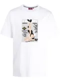 Mostly Heard Rarely Seen 8-Bit bunny-print cotton T-shirt - White