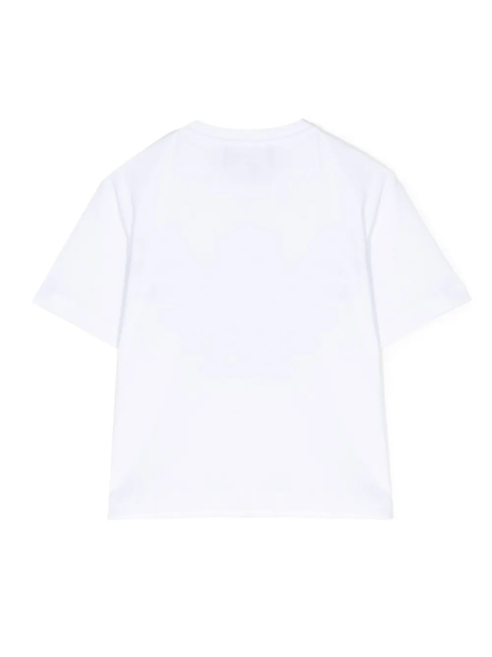 Emporio Armani Kids T-shirt met logoprint - Wit