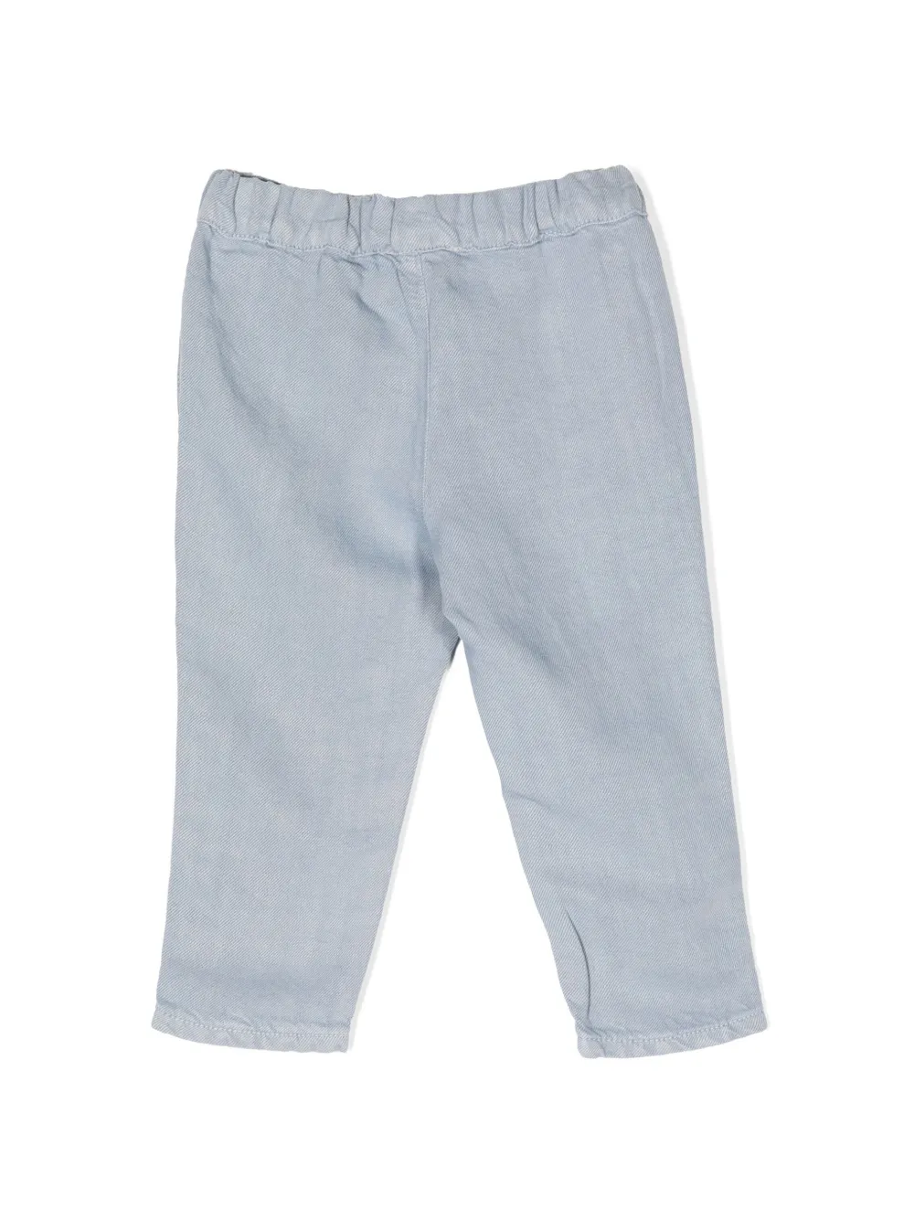 Emporio Armani Kids Broek met elastische taille - Blauw
