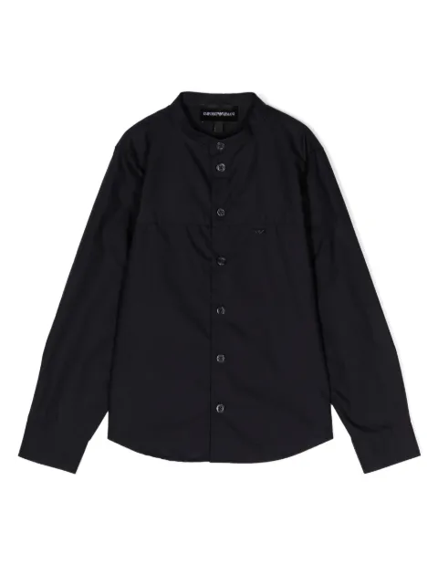 Emporio Armani Kids - embroidered logo shirt