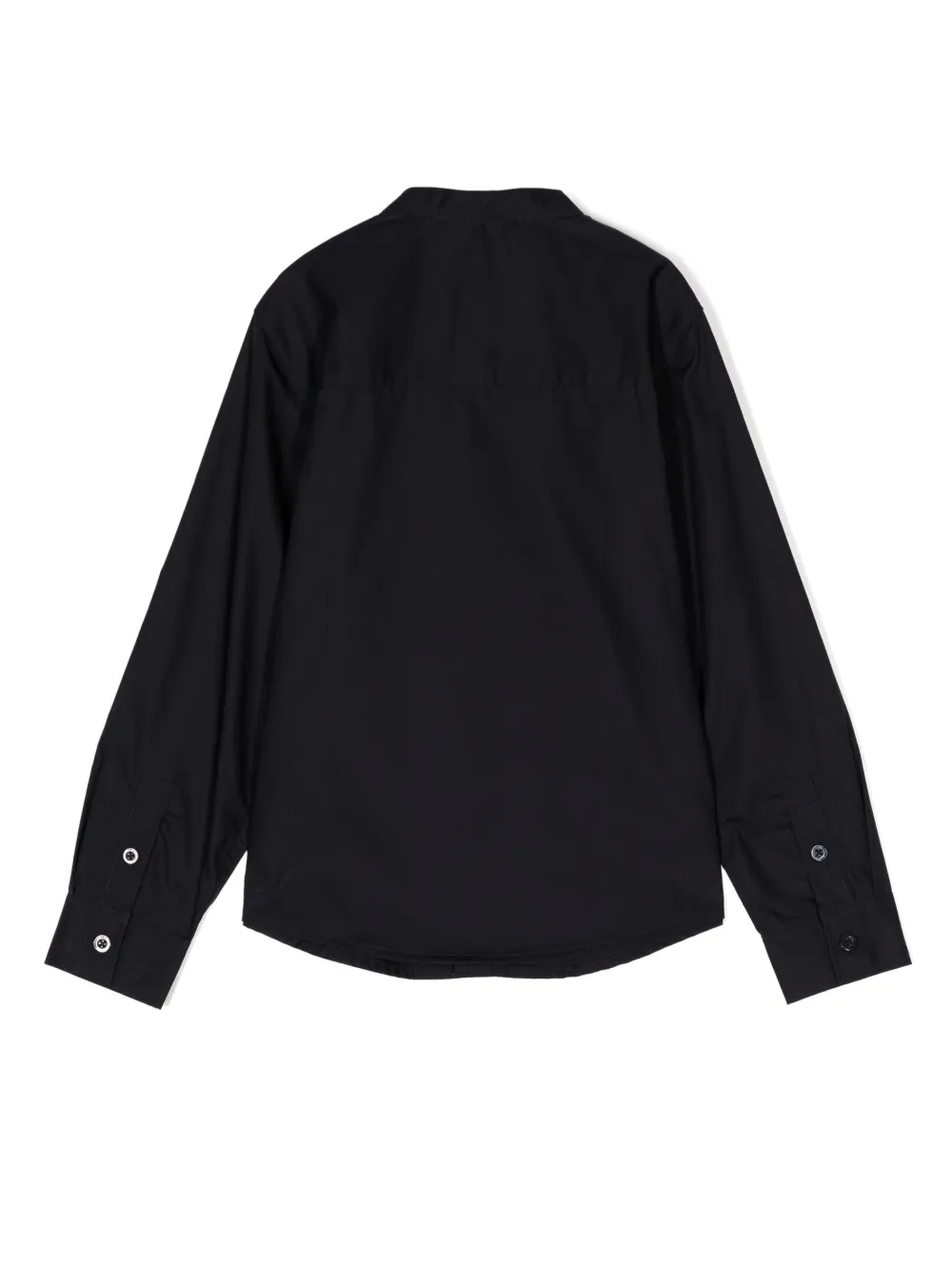 Emporio Armani Kids Shirt met geborduurd logo - Zwart