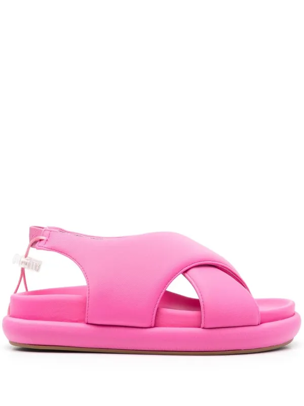 GIABORGHINI 35mm Chunky open-toe Sandals Pink FARFETCH ID