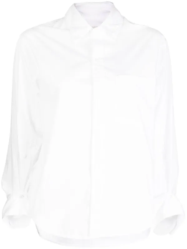 Citizens of Humanity Button-up Long-sleeved Shirt in White