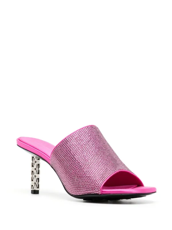 Givenchy 70mm G Cube Sandals Pink FARFETCH JO