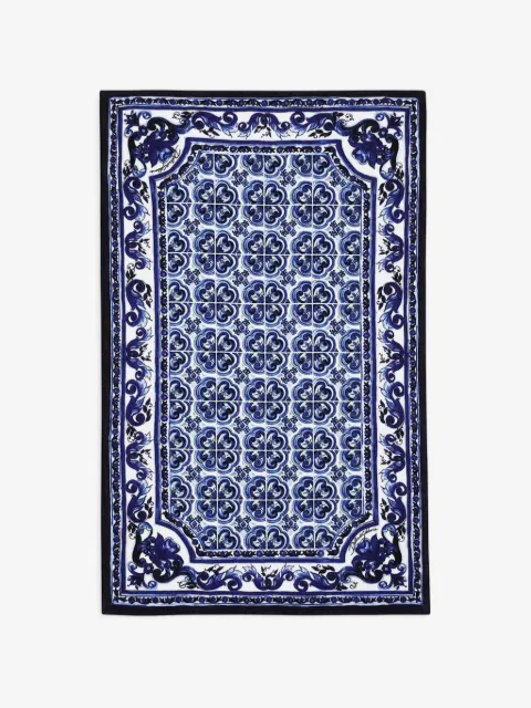 Dolce & Gabbana terry cotton beach towel