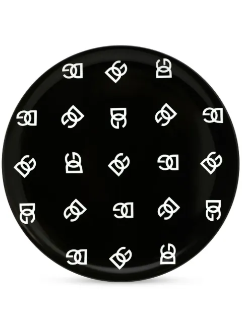 Dolce & Gabbana logo-print pizza plate