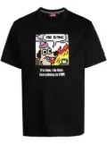 Mostly Heard Rarely Seen 8-Bit graphic-print cotton T-shirt - Black
