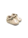 Donsje Pear-motif leather sneakers - Neutrals