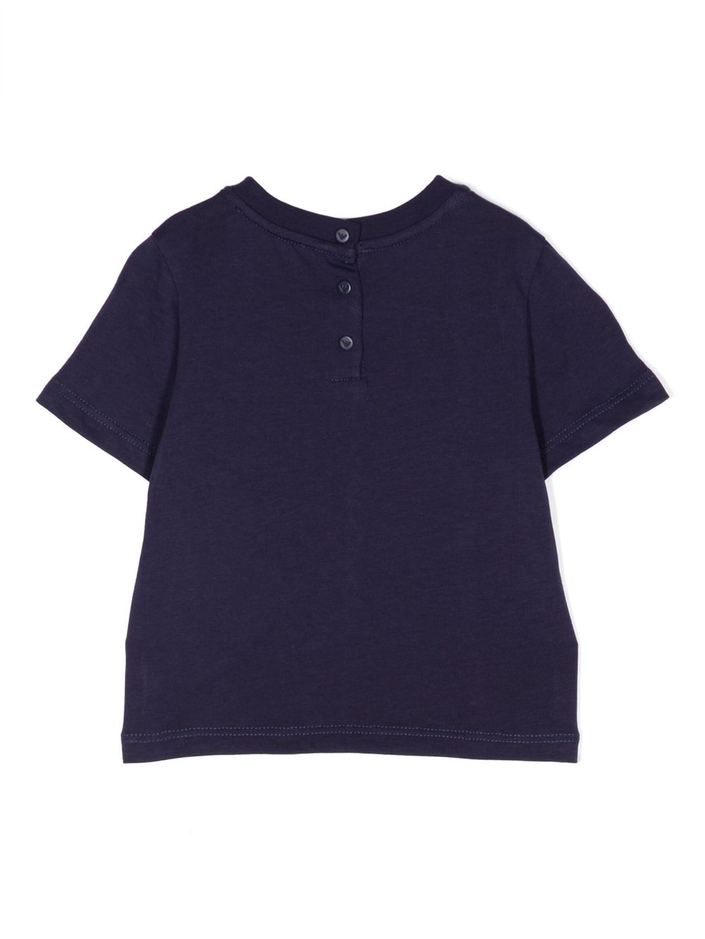 Emporio Armani Kids T-shirt met logoprint - Blauw