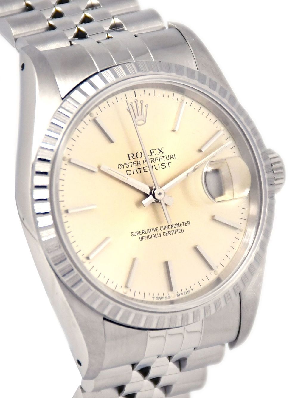 Rolex 1993 pre-owned Datejust horloge - Zilver