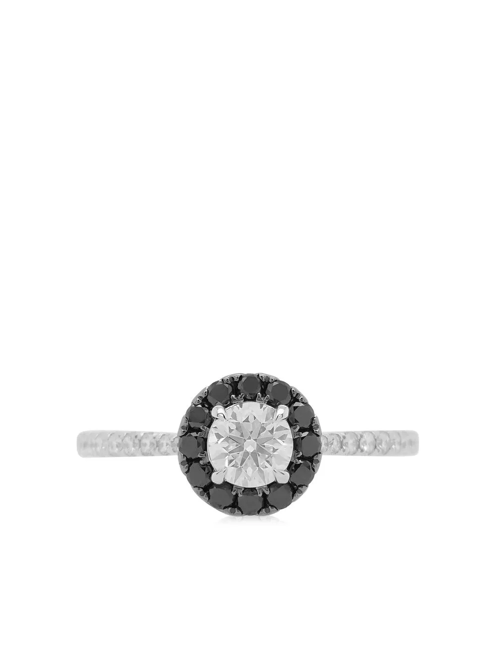 HYT Jewelry 18kt yellow gold diamond engagement ring