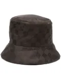 MISBHV all-over monogram-pattern bucket hat - Brown