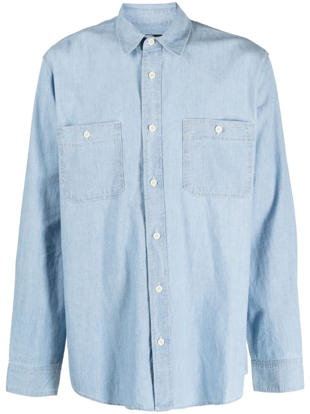 Filson Button-up Chambray Shirt In Blau