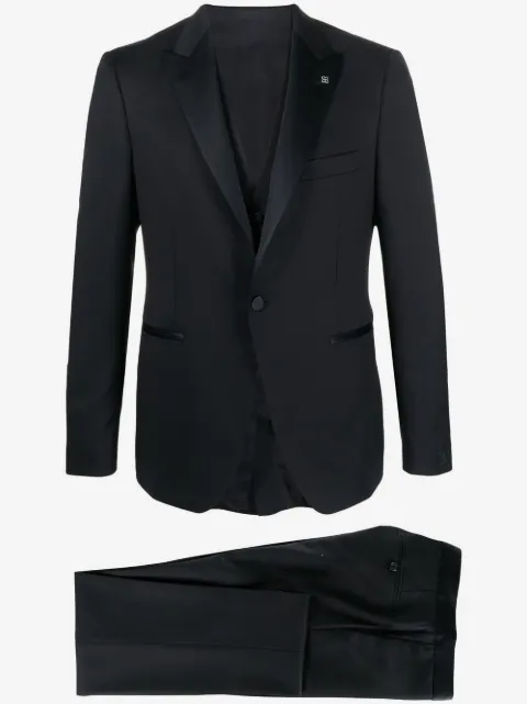 Tagliatore single-breasted tuxedo suit