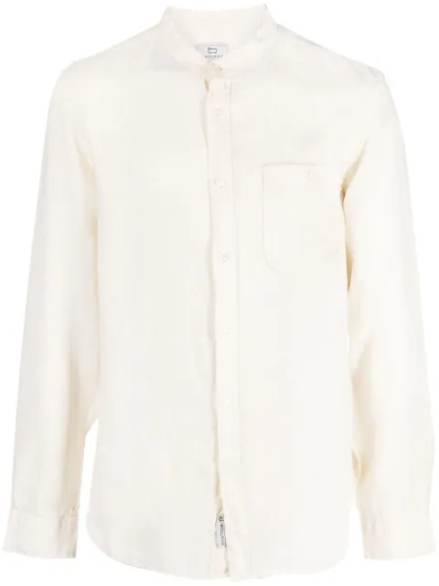 Woolrich long-sleeve linen shirt