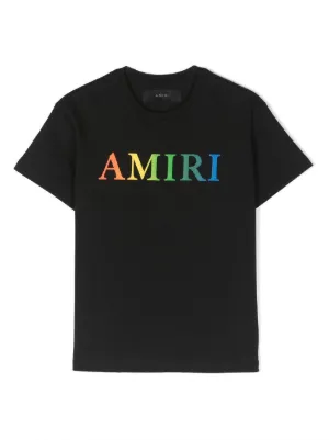 AMIRI KIDS ロゴ Tシャツ | ブラック | FARFETCH JP