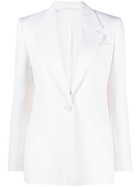 Givenchy notched lapels single-breasted 