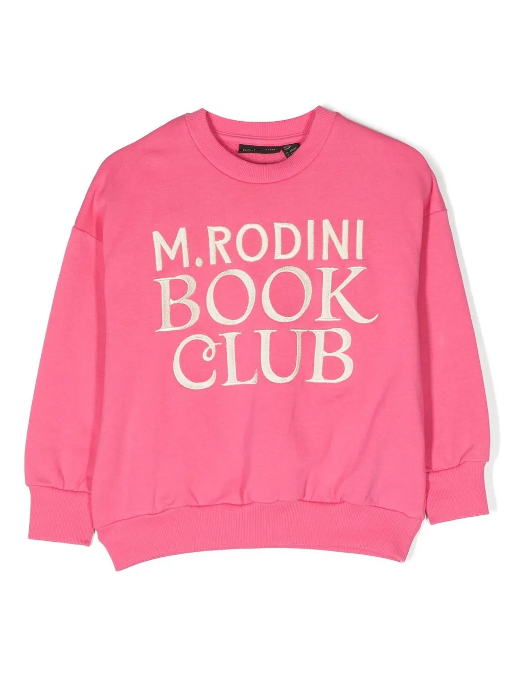 

Mini Rodini embroidered long-sleeved sweatshirt - Pink