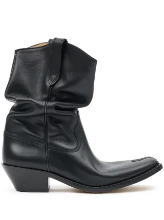 MaisonMargielaウエスタンブーツ ブラック Maison Margiela Tabi 55mm ウエスタンブーツ | ブラック