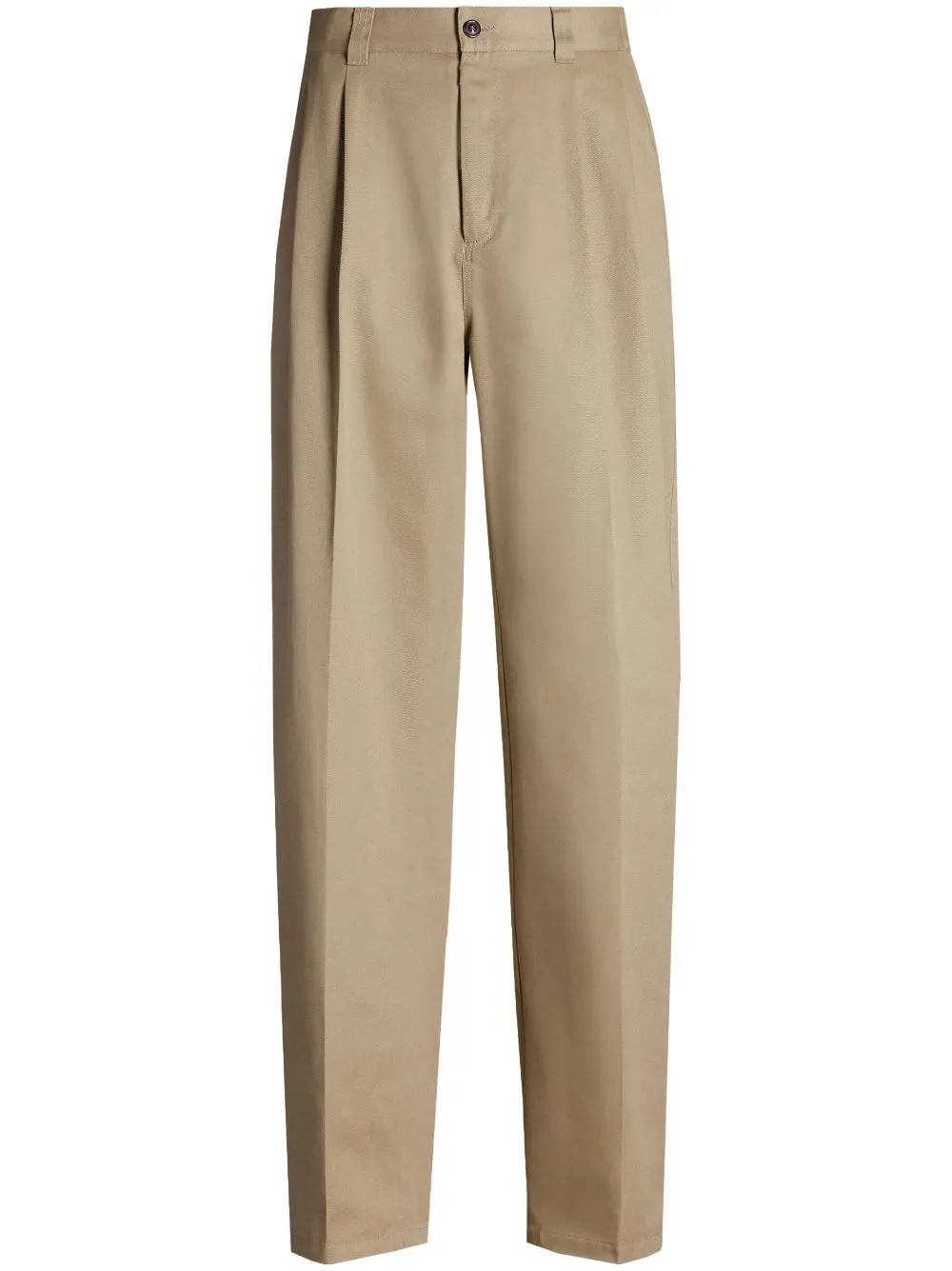 Maison Margiela X Pendleton Checked-yoke Wide-leg Trousers In Neutrals