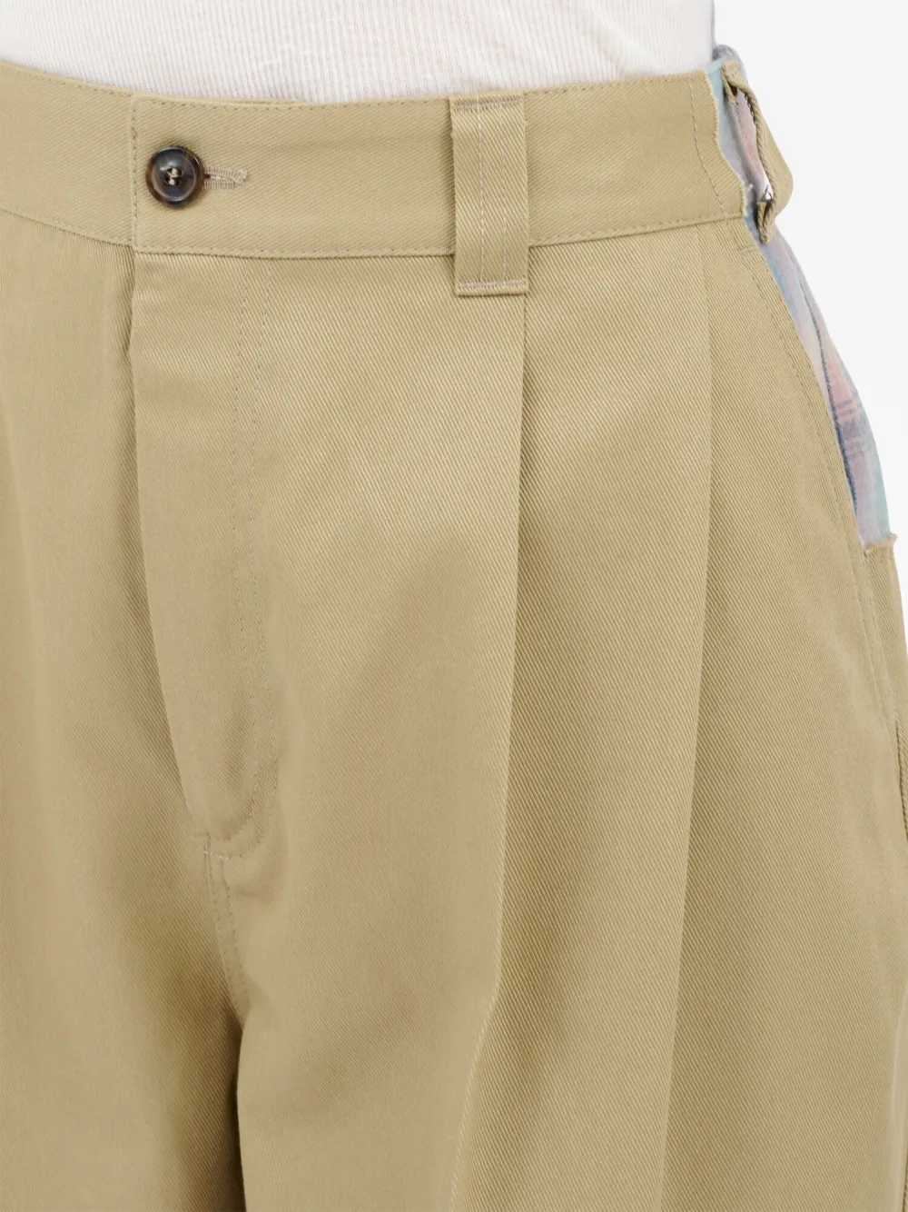 Maison Margiela x Pendleton yoke-detail Trousers - Farfetch