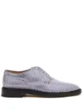 Maison Margiela Tabi rhinestone-embellished Derby shoes - Purple