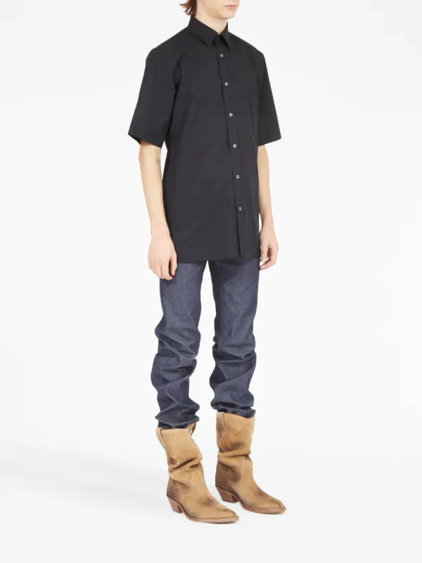 Maison Margiela ショートスリーブ シャツ | ブラック | FARFETCH JP