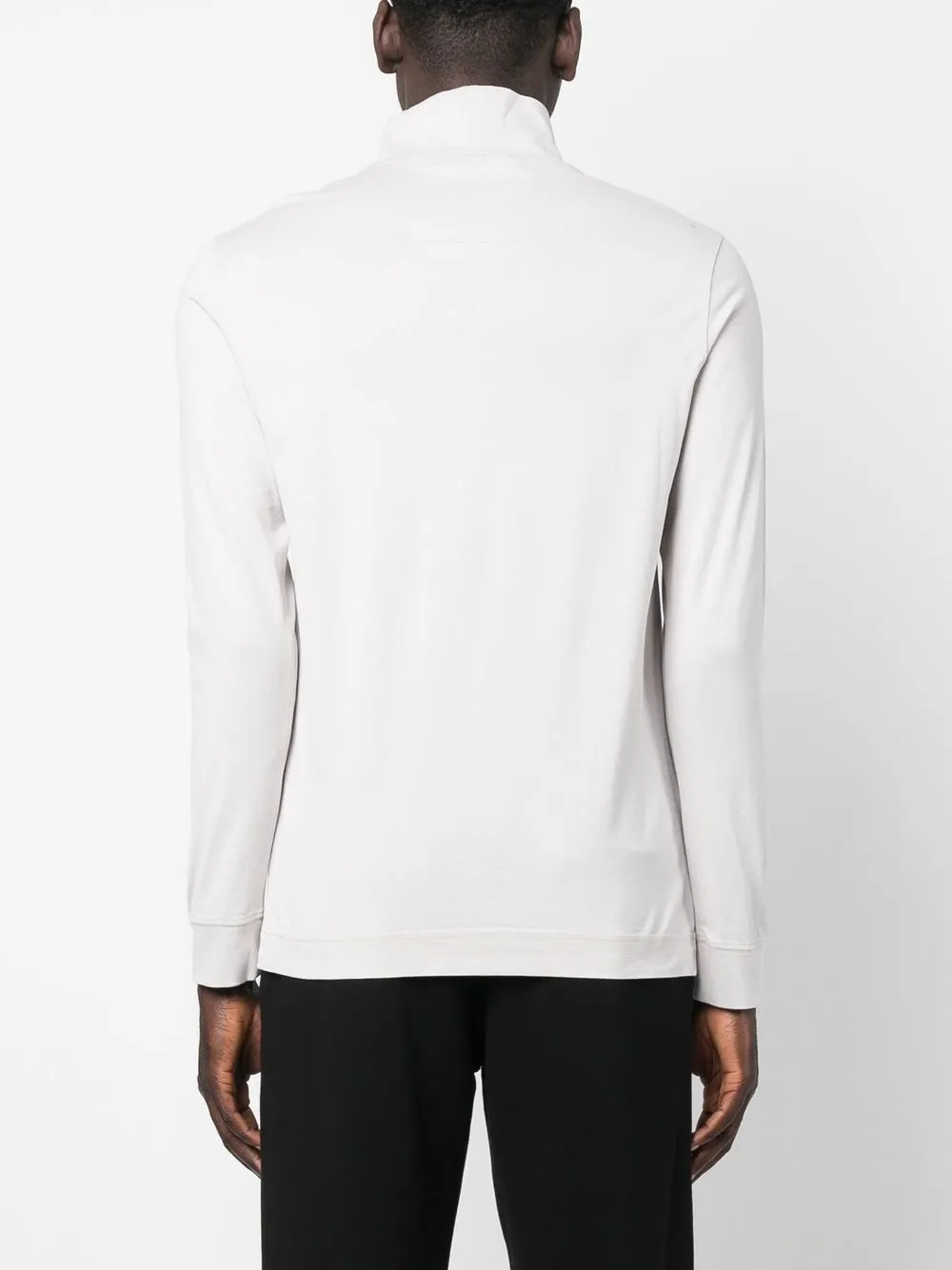 Givenchy Overhemd met logo-kraag Grijs