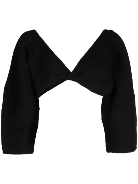 Mara Hoffman Justine bow-fastening top