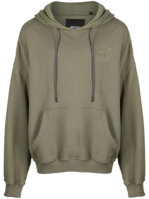Mostly Heard Rarely Seen hoodie con paneles y logo bordado 