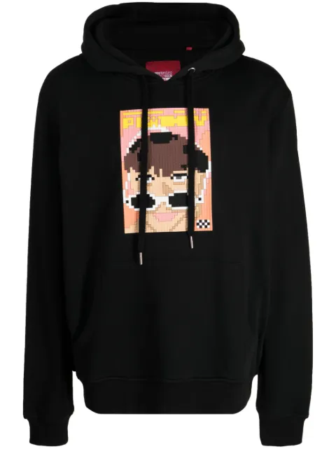 Mostly Heard Rarely Seen 8-Bit graphic-print cotton hoodie