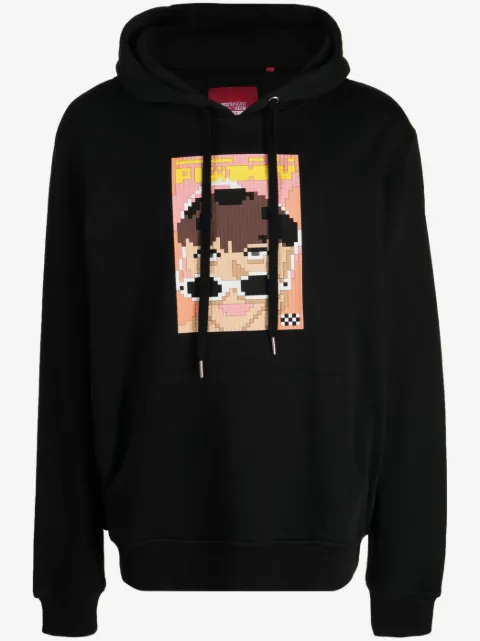 Mostly Heard Rarely Seen 8-Bit graphic-print cotton hoodie