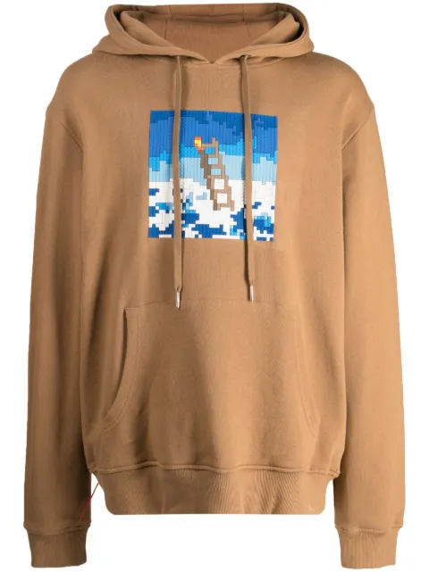 Mostly Heard Rarely Seen 8-Bit graphic-print cotton hoodie