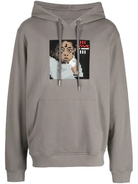 Mostly Heard Rarely Seen 8-Bit graphic-print cotton hoodie