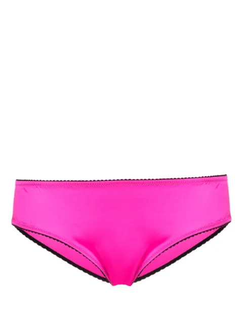 Dolce & Gabbana mid-rise satin briefs