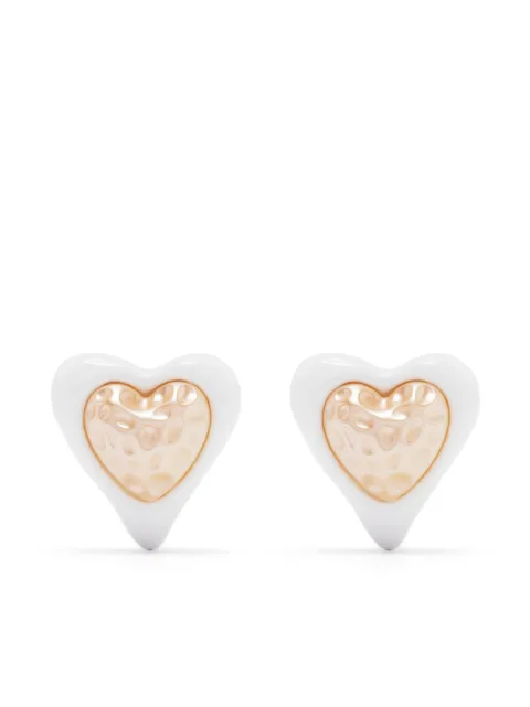JULIETTA heart-shaped stud earrings