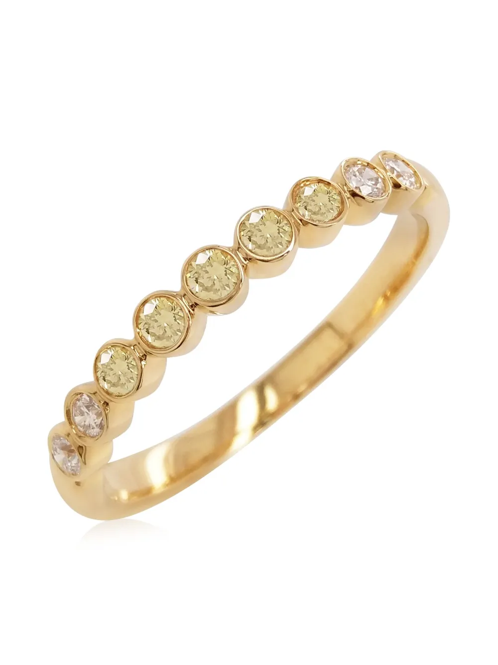 HYT Jewelry 18kt Gelbgoldring mit Diamanten | Image 2