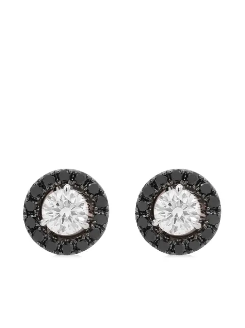 HYT Jewelry 18kt Weißgoldohrstecker mit Diamanten