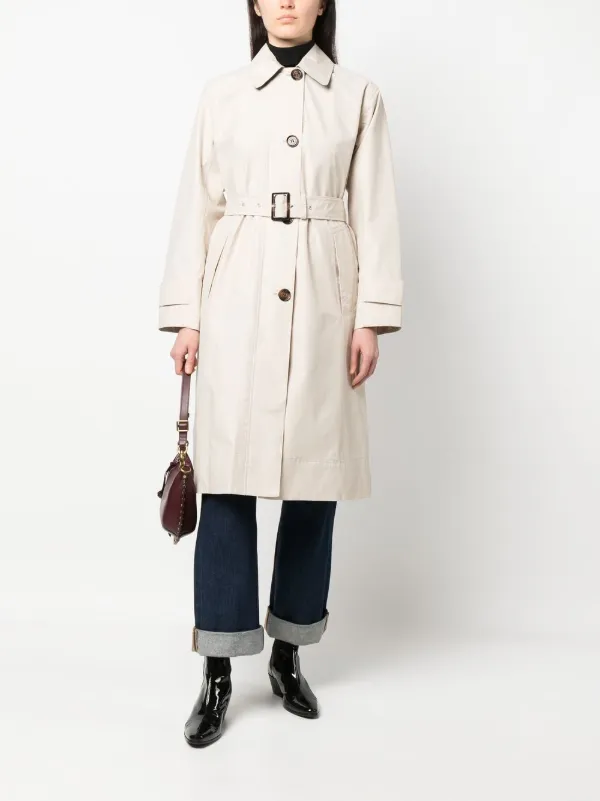 Barbour Somerland single-breasted Trench Coat - Farfetch